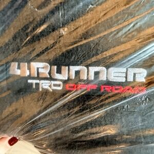 2025 Toyota 4Runner TRD Off Road Black Carpet‎ OEM 2 Row